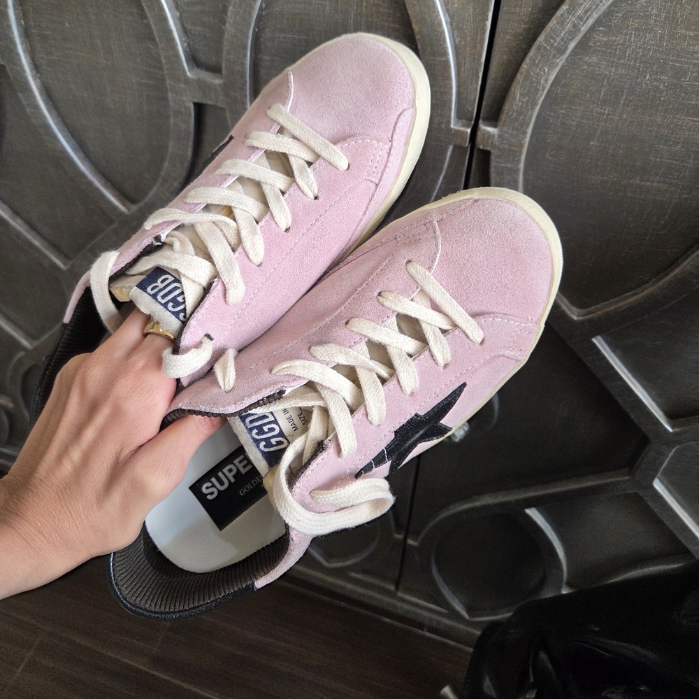 Golden Goose Superstar Pink Sneakers - Picture 5 of 10